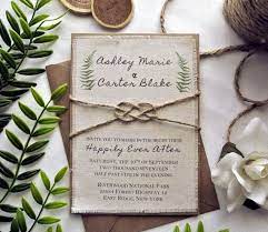 Nature Wedding Invitation Fern Forest Greenery Sage Green Botanical Rustic Custom Wedding Nature Wedding Invitations Forest Wedding Invitations Nature Wedding