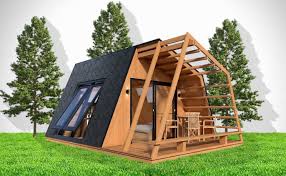 Glamping Unit Mobile Home 3d Model 3d Model Tiny House Design Glamping Mobile Home