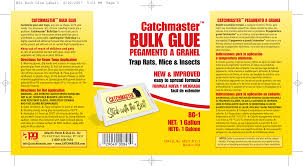Best use for stored product insects. Bg1 Bulk Glue Label1 Qxd Manualzz