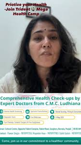 @tridentgroupglobal in association with #cmcludhiana organising a  #MegaMedicalCamp in #Barnala