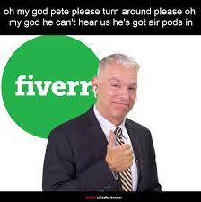 She can't have got my message. Oh My God Pete Can T Hear Us He S Got Air Pods In Voiceoverpete