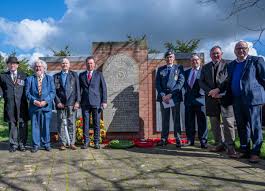 Memorial dedicated to Worcestershire Regiment in Belgium