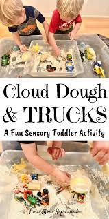 Cloud Dough Sensory Play For Kids Activities For Boys Easy Toddler Activities Cloud Dough