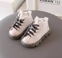 Winter New Kids Cotton Shoes Thicken Warm Boys Snow Boots Solid Color Baby  Girl Non-slip Student Outdoor - AliExpress 1501