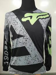 New Arrival Side Fox Racing Bike Ride Long Sleeves Jersey Design For Men Shirt Size Chart Inch Sizes