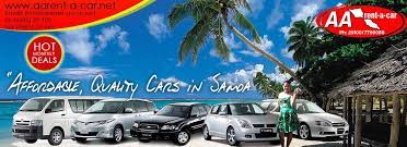 aa rent a car samoa apia transport pacific island