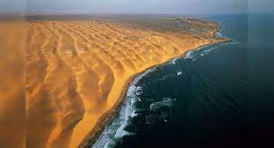 Namib sand sea is the only coastal desert in the world that includes extensive dune fields influenced by fog. A Desert That Meets The Sea Of Aliens And Other Key Facts About Africa S Namib Desert Times Of India Travel