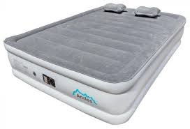 We will also get into sizes of camping blow up beds and how to match them to tent sizes. Andes Premium Flocked Queen Size Inflatable Mattress Air Bed Built In Pump Andes Camping
