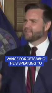 While speaking to a veterans group, JD Vance had to dig through his jacket  to find a card reminding him who he was speaking to. #jdvance #vance  #election #vote2024