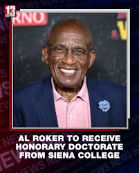 Al Roker will be commencement...