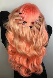 It wasn't lightened enough to reach blonde. 67 Pretty Peach Hair Color Ideas How To Dye Your Hair Peach