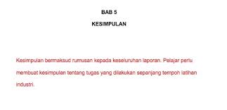 Program latihan industri diwujudkan untuk menyediakan bakal graduan menghadapi dunia pekerjaan. Cara Penulisan Laporan Latihan Industri Langkah Demi Langkah