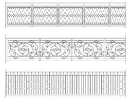 Our aim is to assist those in project design such as landscape architects when developing their ideas to understand the technical specifications and fixing options for our products. Free Wrought Iron Railings 1 Autocad Design Pro Autocad Blocks Drawings Download