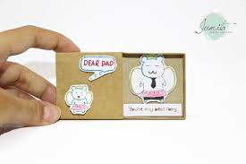 Love it or send it back · 100,000+ curated designs · 100% guaranteed Father S Day Gift Card Love Matchbox Cards Funny Gift By Jumitagifts This Listing Is For Handmade Matchbox With Sweet B Birthday Cards Diy Cards Matchbox Art