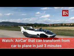 It's sleek design and light frame make it a fantastic and. Watch Aircar That Can Transform From Car To Plane In Just 3 Minutes Youtube