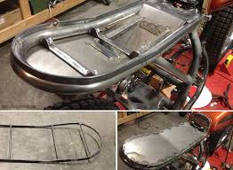 Battery Tray And Seat Pan Cafe Racer Seat Cafe Racer Build Cafe Racer