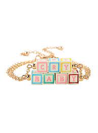 Melanie Martinez Cry Baby Blocks Bracelet Set Cry Baby Melanie Martinez Baby Blocks
