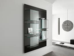 With a thickness of only 8 mm, the eos design combines a lacquered glass top with a lacquered alumi. Tonelli Dazibao Glass Wall Unit Tonelli Design Contemporary Furniture