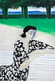 Andre Brasilier France B 1929 Reverie Sur Un Banc Oil On Canvas 130 X 80 160 Cm Portraiture Lovers Art Andre