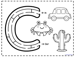 Alphabet Mazes Worksheets For Kids Alphabet Preschool Preschool Letters