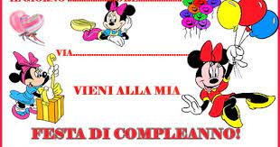 Invito Di Compleanno Di Minnie Inviti Per Festa Di Compleanno Inviti Di Compleanno Per Bambini Inviti Di Compleanno Compleanno