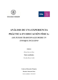 Importancia de los juegos tradicionales en ecuador. Analisis De Una Experiencia Practica En Educacion Fisica Los Juegos Tradicionales Desde Un Enfoque Inclusivo