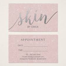 When it comes to your business, don't wait for opportunity, create it! Skincare Salon Spa Esthetician Pink Appointment Zazzle Com Esthetician Business Cards Makeup Artist Business Cards Artist Business Cards
