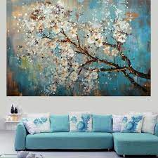 Product Image Flower Canvas Art Oil Painting Abstract Flower Canvas I know that shift from paper for drawing to canvas for painting could. product image flower canvas art oil