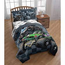 He was soon nicknamed big foot by one of the shop employees due to the his. Monster Jam Slash Twin Bed In A Bag Kids Bedding Set W Reversible Comforter Walmart Com Walmart Com