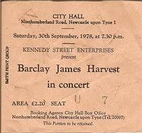 308 total run time mn.: Barclay James Harvest Concert Listings