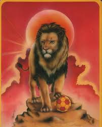 Aslan uefa avrupa ligi'nde randers karşısında! Galatasaray Aslan Karikatur Buyuk Boy Kartpostal Krt5370 Galatasaray