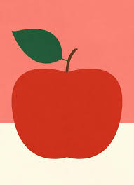Red Apple Von Rosi Feist Essen Trinken Apfel Fruchte Kinderzimmer Kunstfurkinder Rosa Rot Juniqe Weit Kunst Fur Kinder Kinderzimmer Kunst Poster