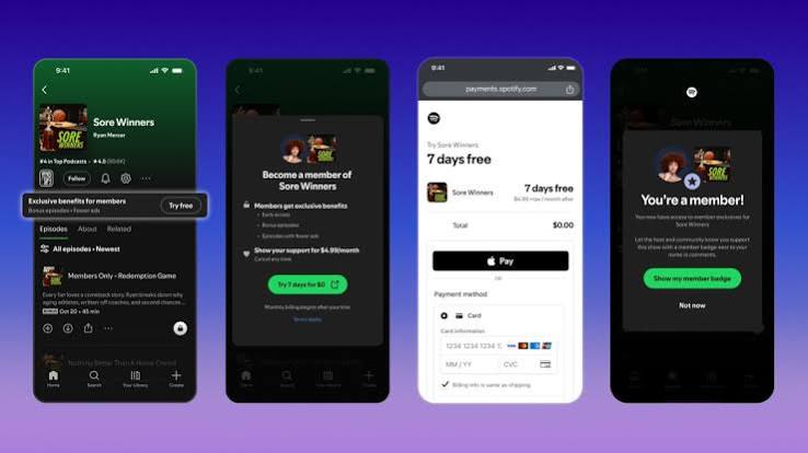 Spotify Lets Creators Keep 90% of Revenue With New Podcast Memberships