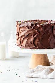 Get more info at my food and family! The Best Chocolate Birthday Cake Recipe With Chocolate Frosting