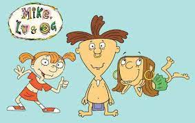 Mike, Lu and Og logo with the faces of characters OR just the characters  faces together without the logo | Old school cartoons, School cartoon, Old  cartoon shows