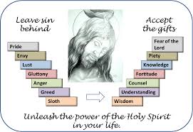 seven gifts of the holy spirit and the seven deadly sins