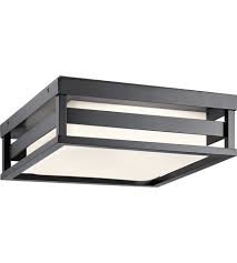 100% price match and free shipping at yliving.com. Kichler 59037bkled Ryler Led 12 Inch Black Outdoor Flush Semi Flush Mt