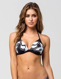 Fox Flash Push Up Bikini Top Black In 2019 Bikini Tops