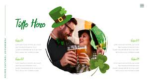 All main elements are editable and customizable. St Patrick S Day Best Ppt