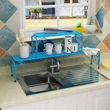 kitchen sink shelf for high faucet