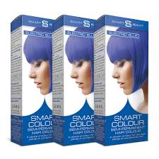 We advise, and it is stated on the product instructions, everyone should perform a strand test before dyeing their hair, even if they have used the product before, as that ensures they will achieve the right result. Smart Colour Semi Permanent Electric Blue Permanent Hair Colour X 3 Amazon De Beauty