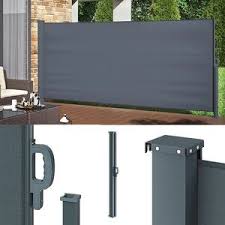 Sol 72 Outdoor 350 Cm B X 2 Cm T Ausfahrbare Seitenmarkise Torri Wayfair De In 2020 Windschutz Markise Terasse Windschutz