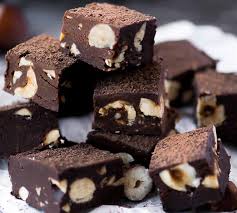 Fudge Chocolat Noisettes Au Thermomix Recette Thermomix Recette Fudge Chocolat Noisette Fudge Au Chocolat