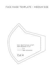 Free face mask pattern for sewing pleated fabric face masks with diy fabric ties or elastic loops. Diy Face Mask Sewing Pattern Printable Pdf Svg Washable Etsy In 2021 Easy Face Mask Diy Free Printable Sewing Patterns Mask Template