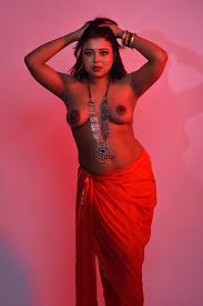 Jhilik Roy Nude-Large-Necklace-Boobs-Hands-Head-CareLessNaked