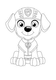 Zuma is the youngest of the all pups at 5 years old and everest is the oldest one at 8 years old. Paw Patrol Zuma Coloring Pages 4 Free Printable Coloring Sheets 2020