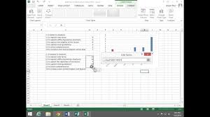 Excel 2013 Comparing Two Sets In The Same Graph