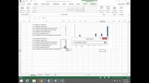 excel 2013 comparing two sets in the same graph