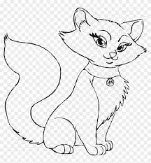 Your kids will increase their vocabulary by learning about different anima. Kitty Cat Colouring Pages Free Coloring Library Of Kitty Cat Color Sheet Clipart 879656 Pikpng