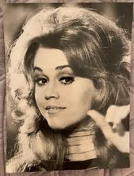 JANE FONDA PHOTOS presse tirage original EUR 20,00